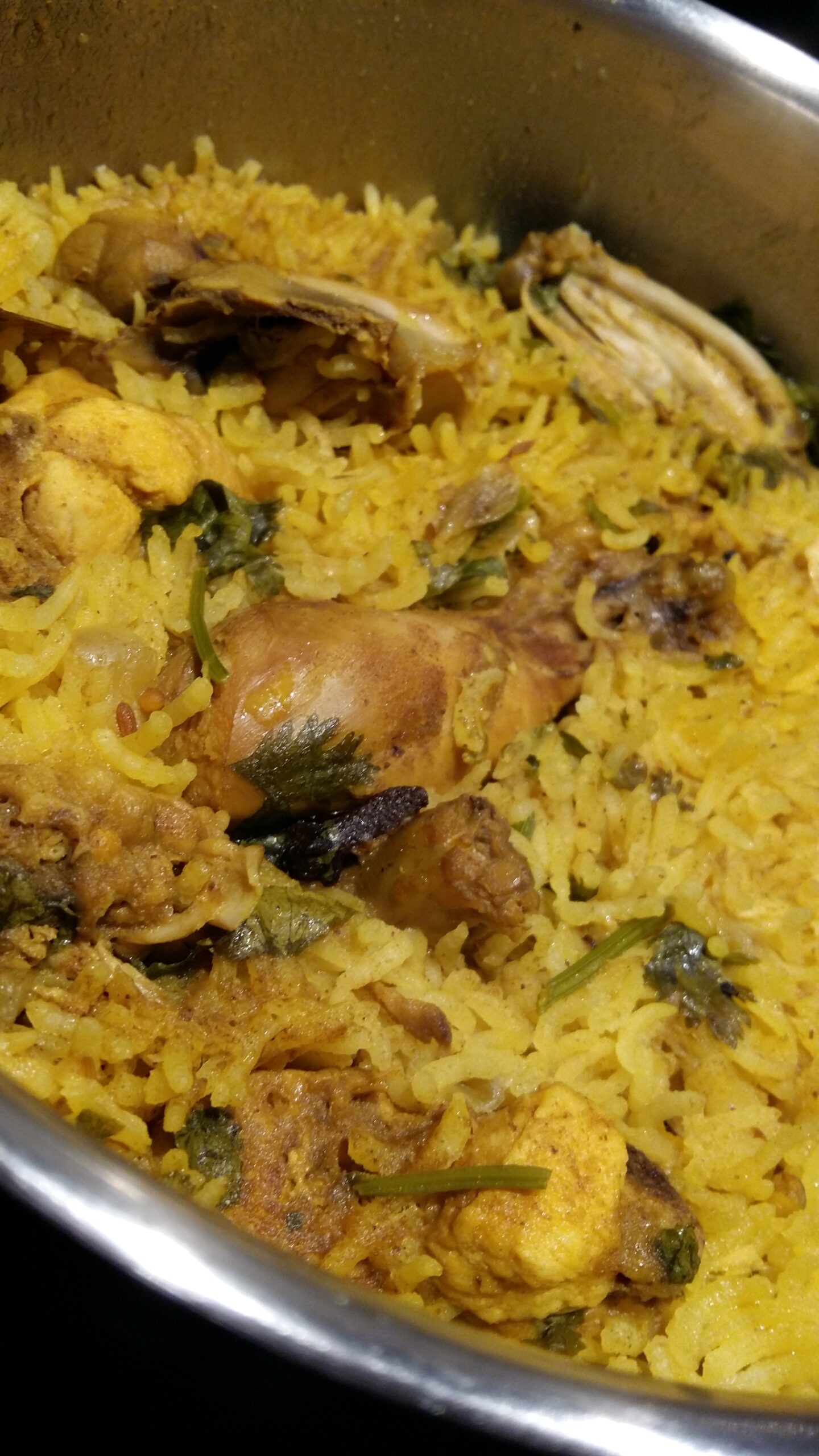 chicken biryani ofto